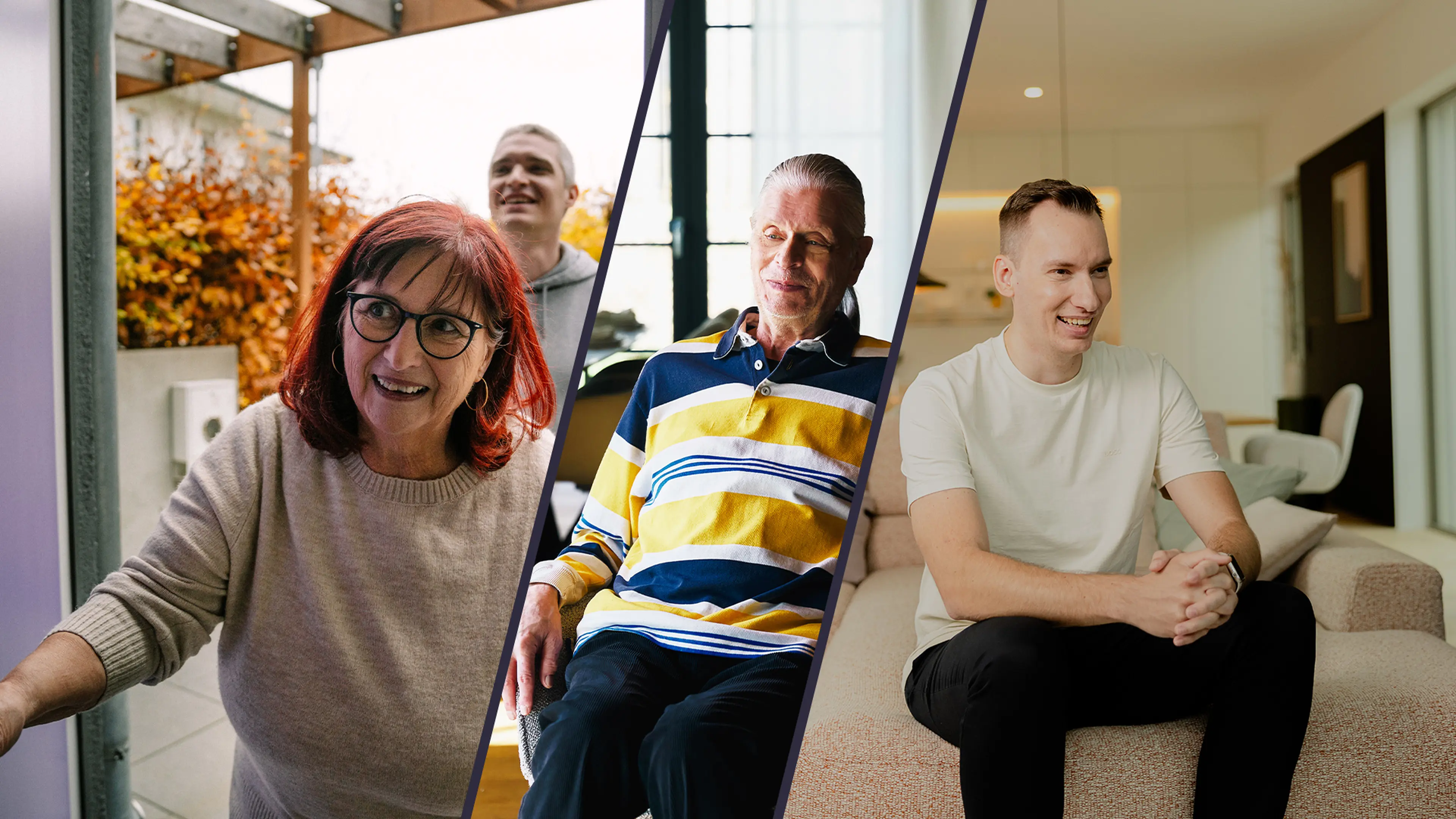 Collage aus einer Auswahl von Traumhaus-Gewinnern