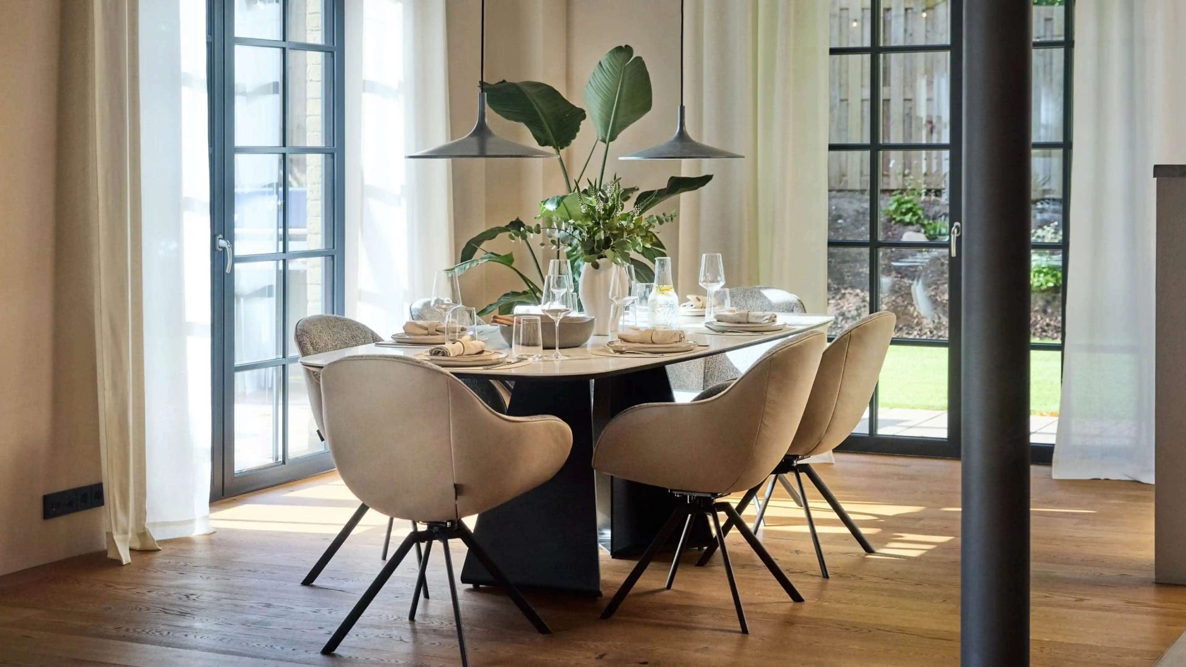 Förde-Traumhaus - Essbereich