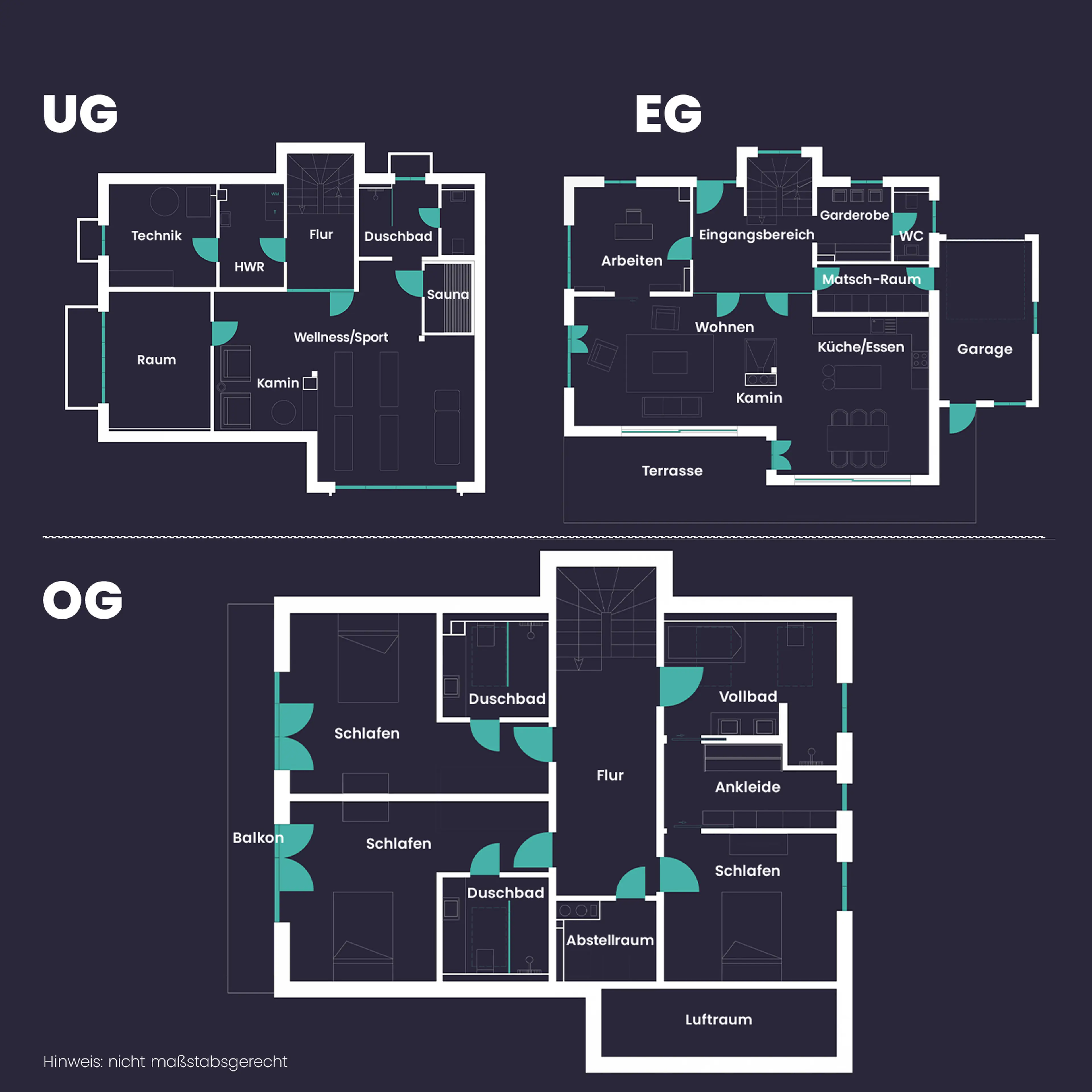 Grundriss Tegernseehaus Traumhausverlosung