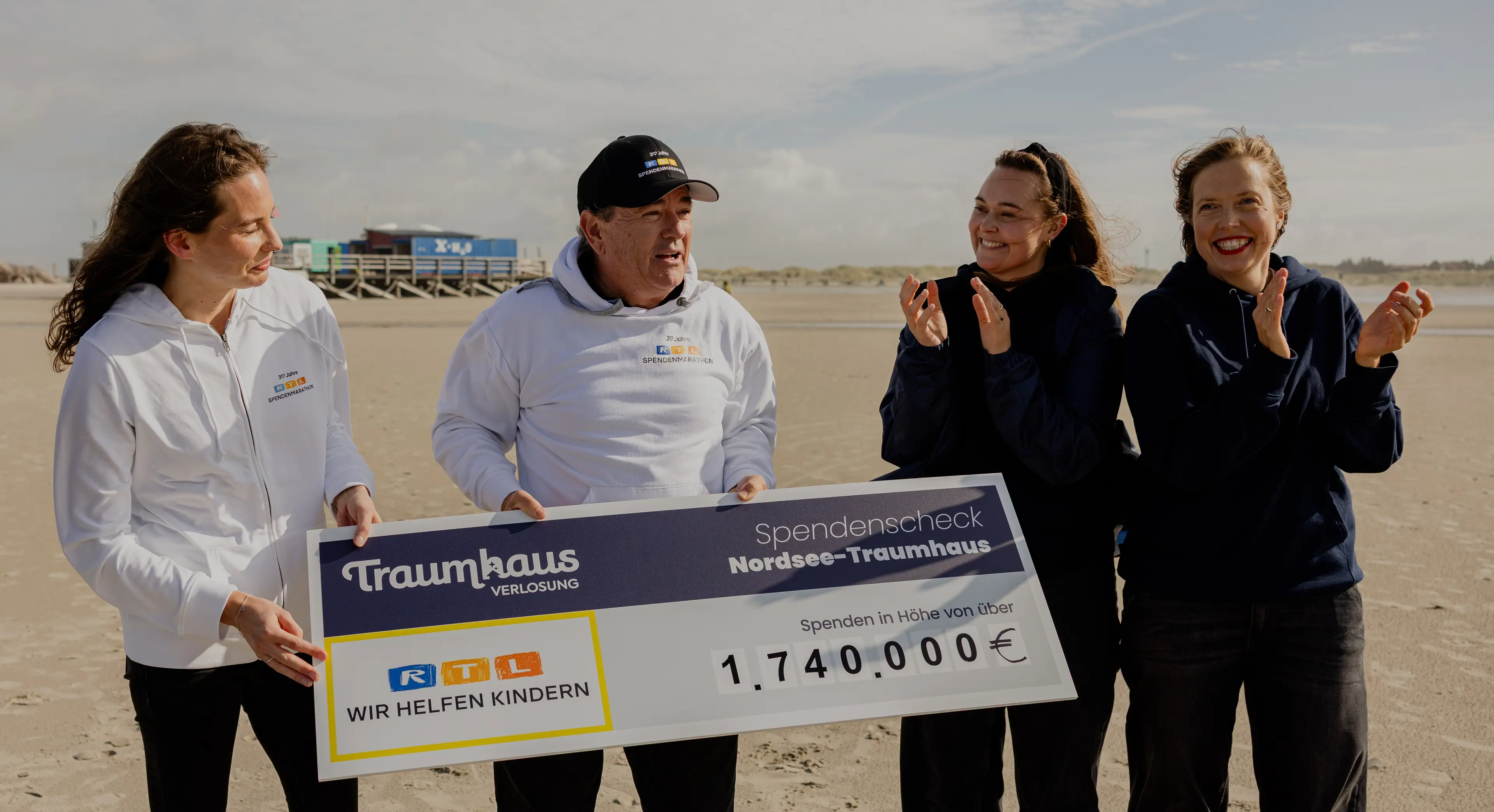 Unser Charity Partner RTL wir helfen Kindern für das Nordsee-Traumhaus