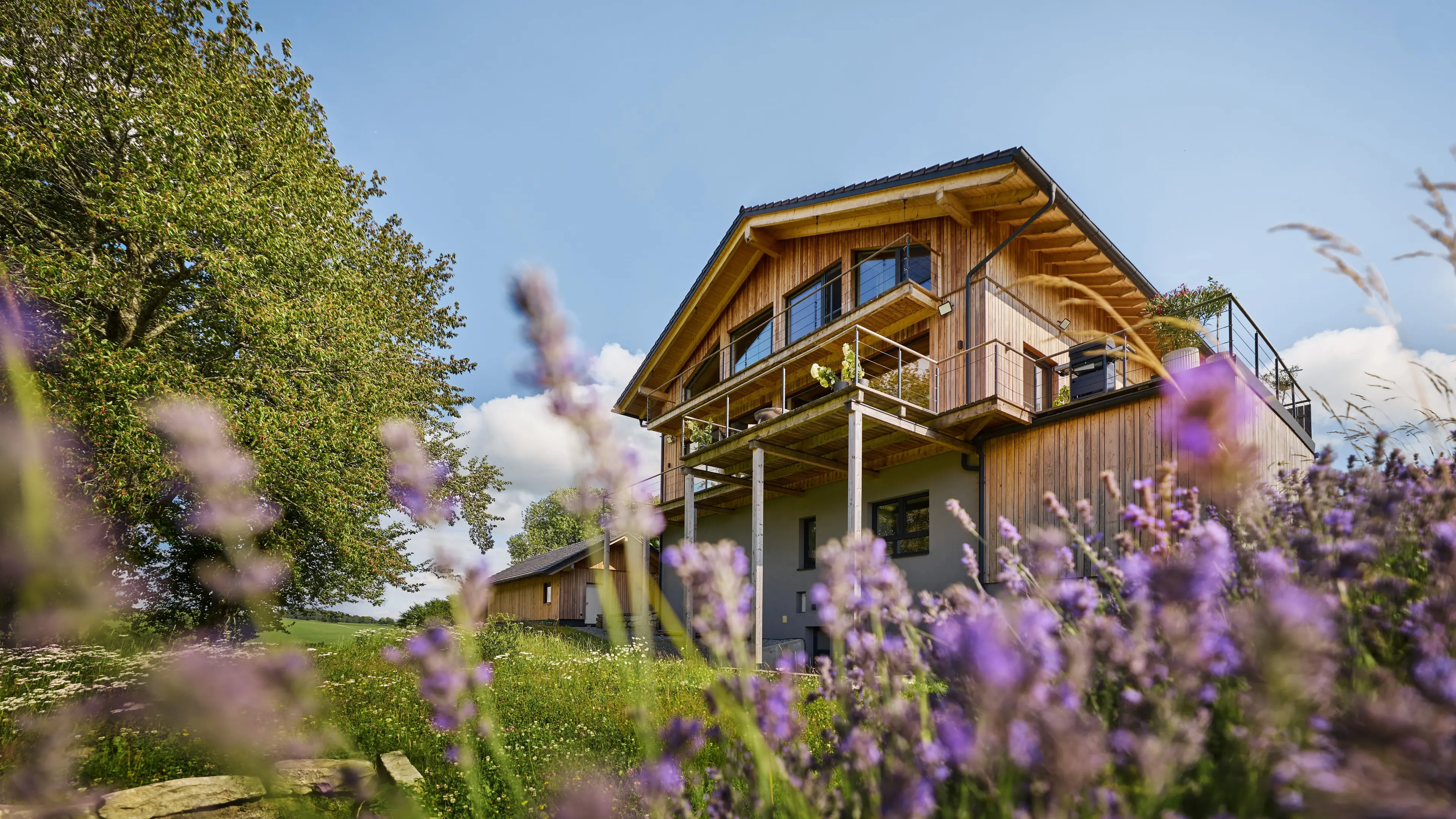 Außenansicht Traumhaus bayerischer Wald