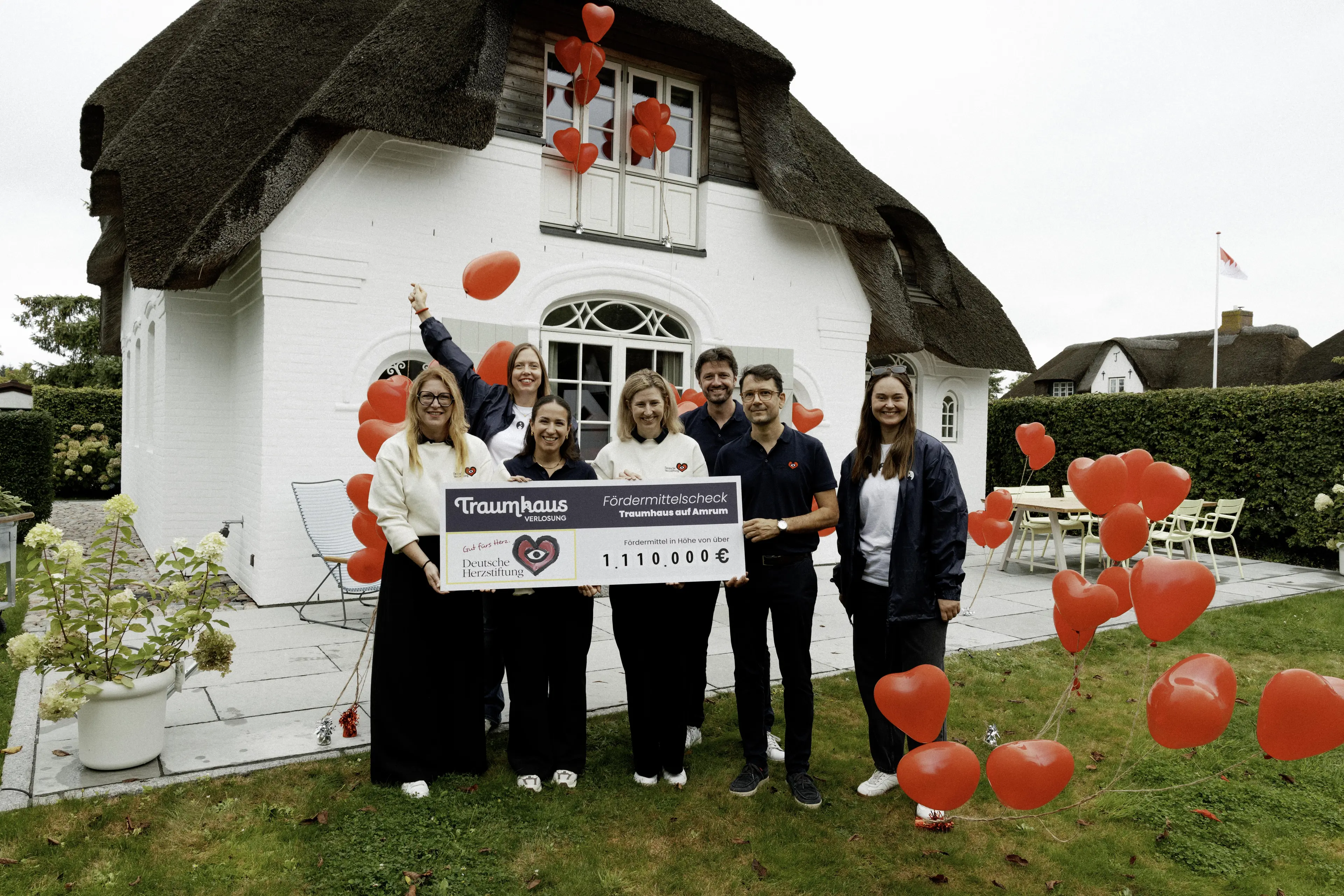 Charity Reveal Amrum Traumhaus